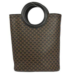 Celine Black Macadam Tote Handbag MC96* 126483